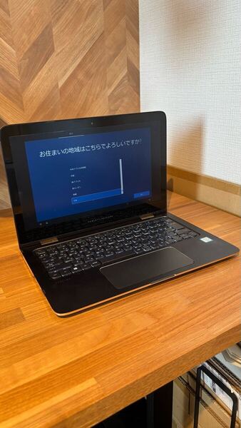 【送料無料】HP Spectre 13-4129TU x360 Limited Edition Windows10 13.3型 1922×1080 IPS タッチ対応 i5-6200U DDR3L 8GB 256GB M.2 SSD