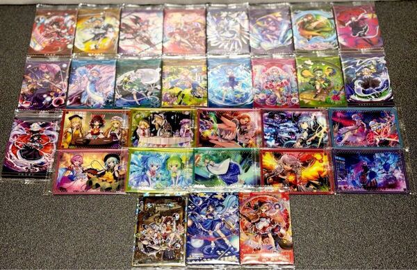 東方Project 東方LOSTWORD ウエハース 全30種 コンプリート