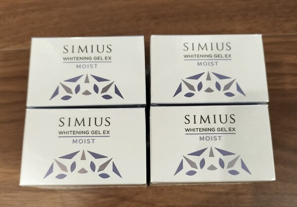 4個 シミウス 薬用ホワイトニングジェルEX モイスト しっとり 60g