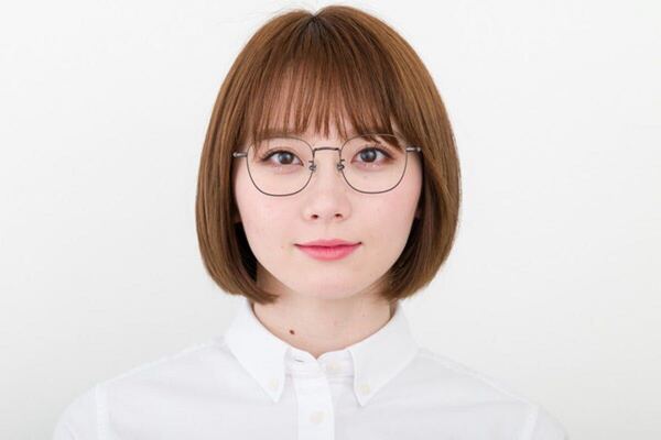 Zoff ラウンドメタル 伊達メガネ ゴールド 度なしマルチコートレンズ Round Metal Glasses Gold Non-Prescription Multi-Coated Lens