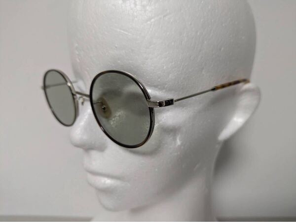 Casu queue131 ラウンドサングラス クラシック 丸眼鏡 べっ甲風 Round Sunglasses Classic Vintage Style Tortoiseshell