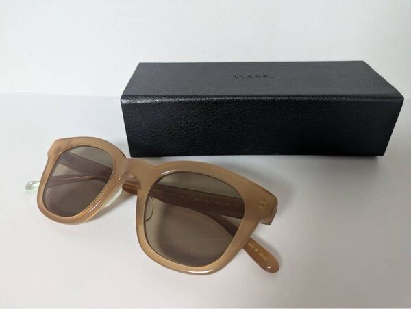 BLANC.. × TOMORROWLAND B0014 別注 サングラス ブラウンデミ 美品 TOMORROWLAND B0014 Sunglasses Brown Demi Exclusive