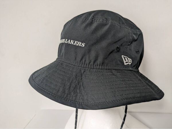 NEW ERA×レイカーズ ADVENTURE LT 黒 M/L 美品 別注 レリューム Lakers ADVENTURE LT Hat Black M/L relume Exclusive