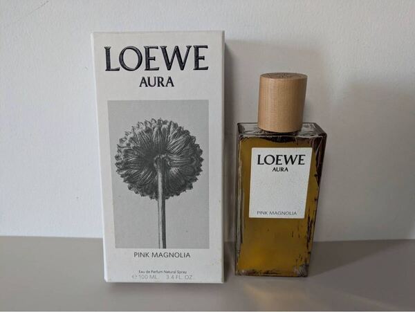 ロエベ オーラ ピンクマグノリア オードパルファム 100ml 残量8割 正規品 LOEWE AURA Pink Magnolia Eau de Parfum About 80% Full 香水