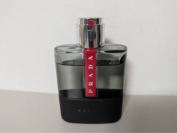 プラダ ルナロッサ カーボン オードトワレ 100ml ほぼ満量 香水 メンズ PRADA Luna Rossa Carbon EDT 100ml Nearly Full Fragrance