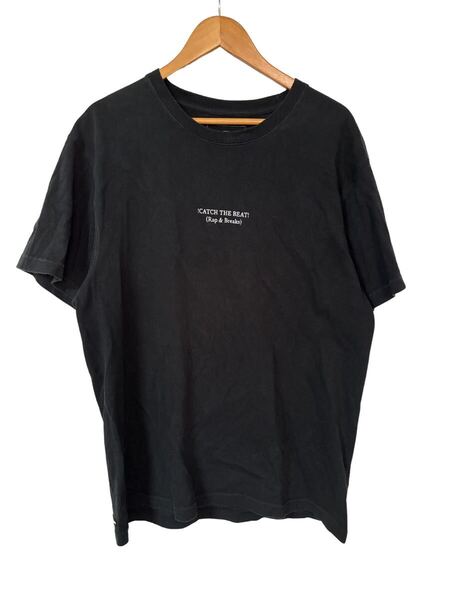 23ss uniform experiment グラフィックTシャツ 黒 3 CATCH THE BEAT 音楽系Graphic Tee Black 3 Rap Music 半袖Tシャツ soph sophnet