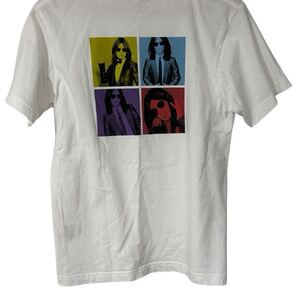 UNIQLO UT × ニセ明 星野源 コラボ Tシャツ Sサイズ 白 2021年製 Nise Akira Gen Hoshino Collab Tee S White 2021 半袖 b