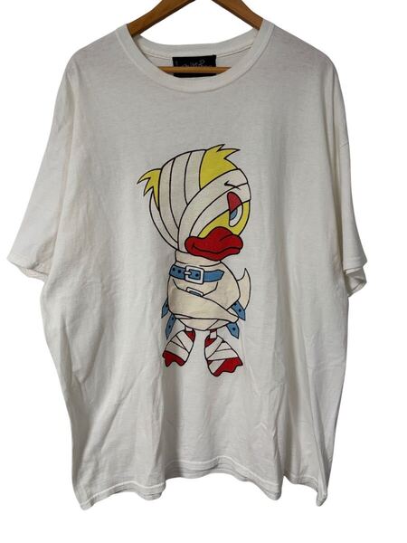 MILKBOY BRUTAL DUCK プリントTシャツ 白 ビッグシルエット ハイチ製 Print T-Shirt White Oversized Made in Haiti 半袖 ホワイト