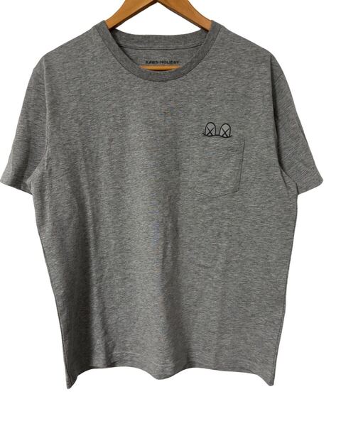 KAWS HOLIDAY JAPAN 富士山Tシャツ グレー Lサイズ カウズ限定品 KAWS HOLIDAY JAPAN Mt. Fuji T-Shirt Gray Size L Limited Edition 半袖