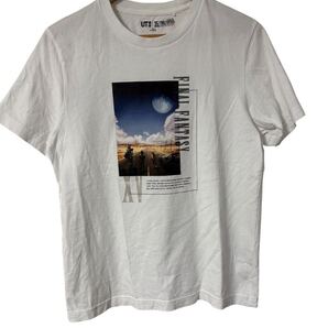 ユニクロ UT FF15 Tシャツ Mサイズ FINAL FANTASY 35周年記念 白 UNIQLO UT FINAL FANTASY XV T-Shirt M 35th Anniversary White 半袖