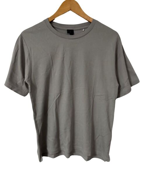 EDIFICE 撥水防汚Tシャツ S グレー ポンチ素材 汗ジミ防止 24SS EDIFICE PONTE Tech Tee S Gray Water & Sweat Resistant 半袖