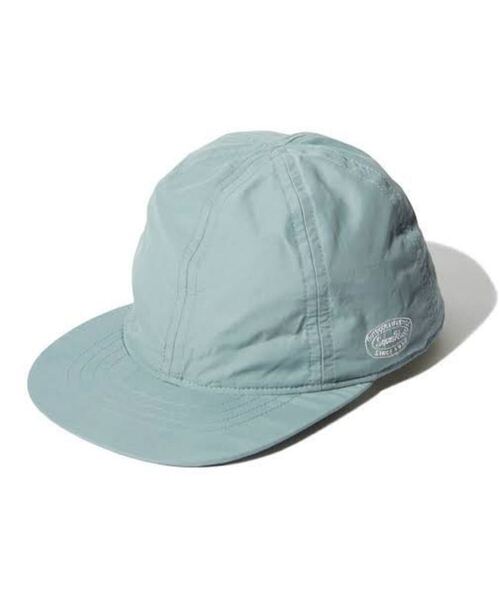 Snow Peak ナイロンコットンキャップ 青 メッシュ裏地 サイズ2 美品 Nylon Cotton Cap Blue Mesh Lining Size 2 Clean 帽子