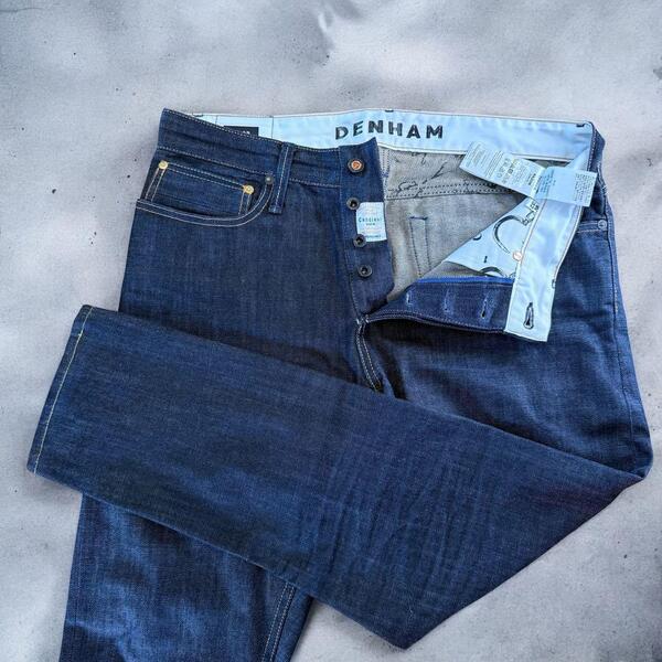 【未使用級】DENHAM〈RAZOP SLIM FIT〉 デニムパンツ(W32)