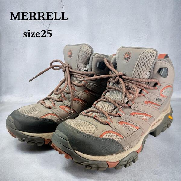 MERRELL〈MOAB2〉トレッキングシューズ(25)GORE-TEX 登山靴