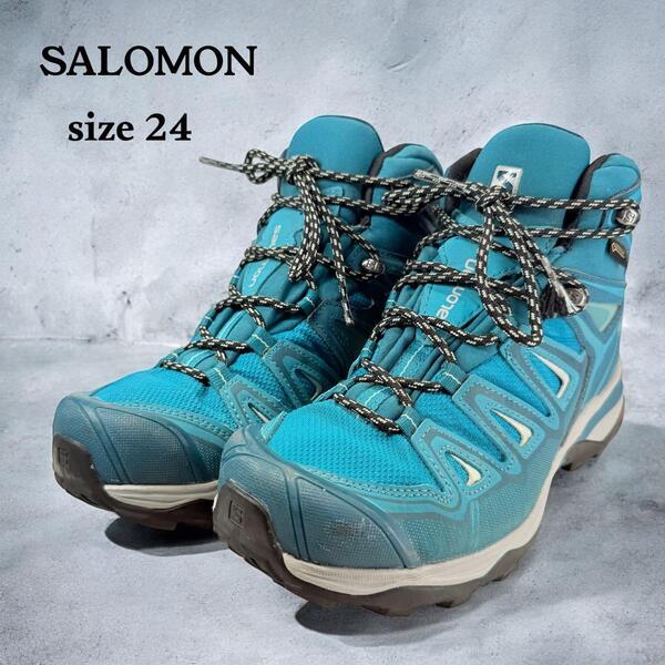 SALOMON〈X ULTRA〉トレッキングシューズ(24)登山靴 ゴアテックス