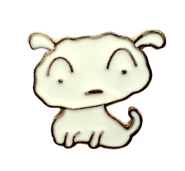 シロピンバッジ クレヨンしんちゃん