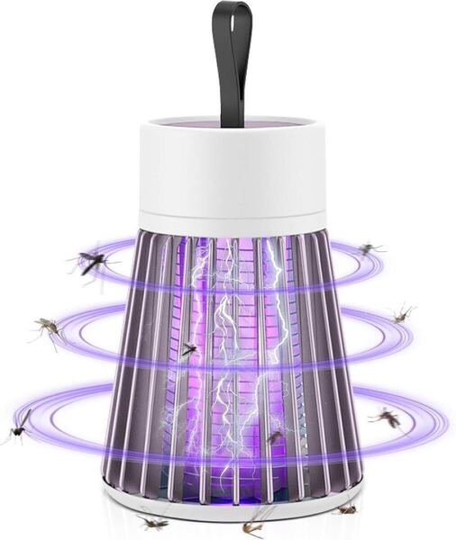 新品◎LED電撃殺虫器 コバエ取り 蚊取り キャンプ アウトドア 虫除け