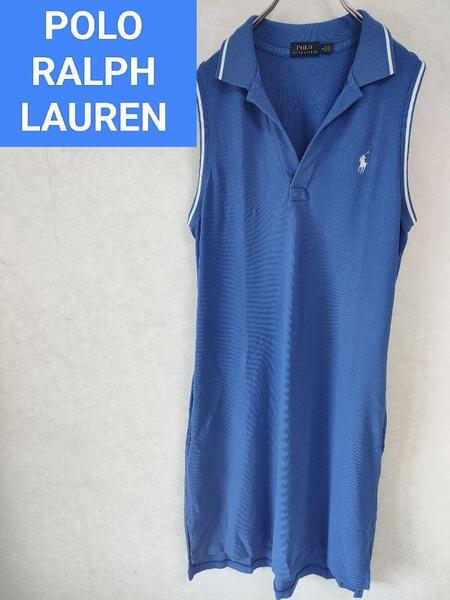 ポロラルフローレン ノースリーブ ポロシャツ ワンピース ロング ポロベア POLO RALPH LAUREN SPORT RLX RRL