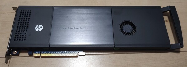 HP Z Workstation用M.2 SSD増設カードHP Z Turbo Drive Quad Pro(動作確認済み)