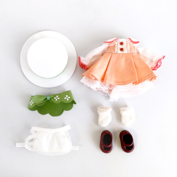 SIMONTOYS NYZAII(ニニジー ににちゃん)「夢の町」農場パートナー デフォルト洋服セット