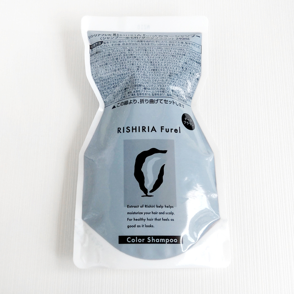 RISHIRIA Furel リシリアフレル カラーシャンプー ダークブラウン 詰め替え用 240ml
