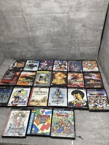 G1a PS2カセットまとめて ジーワンジョッキー キングダムハーツ アーマードコア 他 再生未確認 21本 現状品