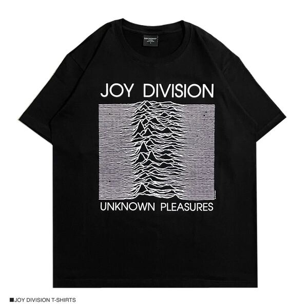 JOY DIVISION ジョイ ディヴィジョン Lサイズ 半袖 Tシャツ Tee ブラック ロック バンドT