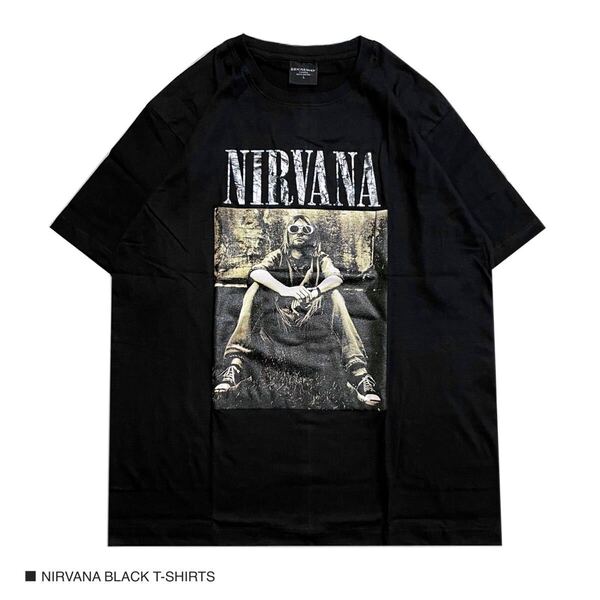 NIRVANA ニルヴァーナ XLサイズ 半袖 Tシャツ ロック バンドT カートコバーン