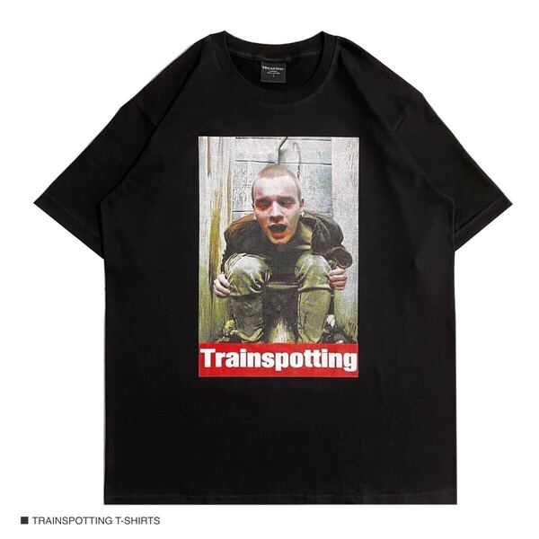 Trainspotting トレインスポッティング XLサイズ 半袖 Tシャツ 映画 ムービーT ユアンマクレガー