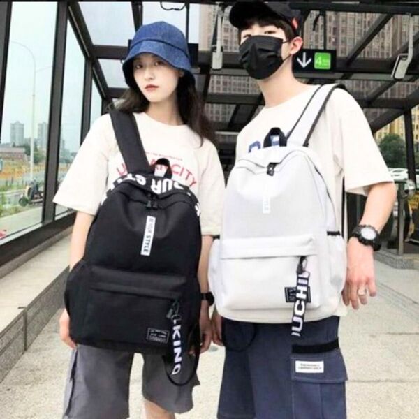 リュック 通学 通勤 大容量 男女兼用 グレー 旅行 A4 バックパック キャンプ アウトドア メンズ レディース マザーズバッグ