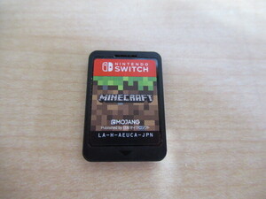 1537 任天堂 Nintendo ニンテンドー SWITCH スイッチ ゲーム ソフト MINECRAFT マインクラフト ケース無し 本体のみ ④