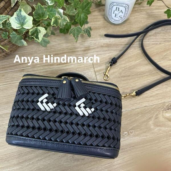 送料無料 アニヤハインドマーチ アイズバニティークロスボディ ショルダーバッグ 斜めがけ ANYA HINDMARCH Eyes Cross-body