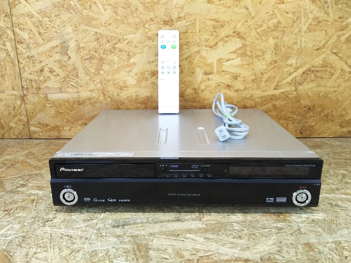 パイオニアPioneer DVD/HDD レコーダー DVR-DT95 Yahoo!オークション -「パイオニア dvr-dt95」の落札相場・落札価格