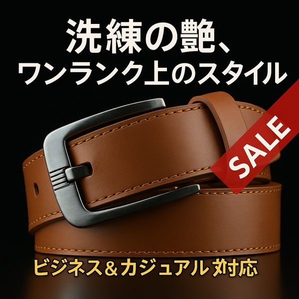 ベルト メンズ スーツ ビジネス ブラウン 茶色 茶 学生 紳士 革 高級感 スーツ 学生 紳士 紳士用 カジュアル PUレザー リクルート 兼用