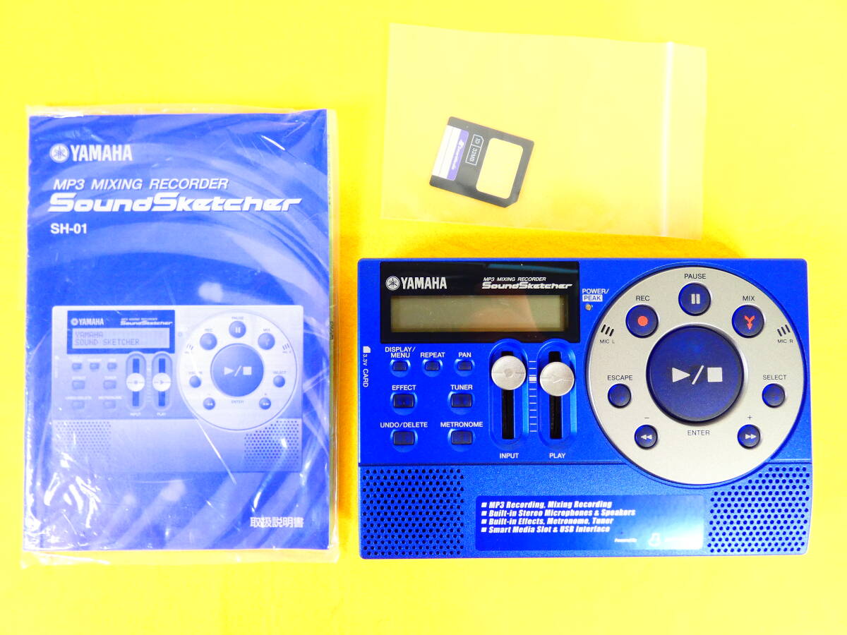 YAMAHA ヤマハ Sound Sketcher SH-01 動作確認済 美品 Yahoo!オークション -「sh-01」(楽器、器材) の落札相場・落札価格