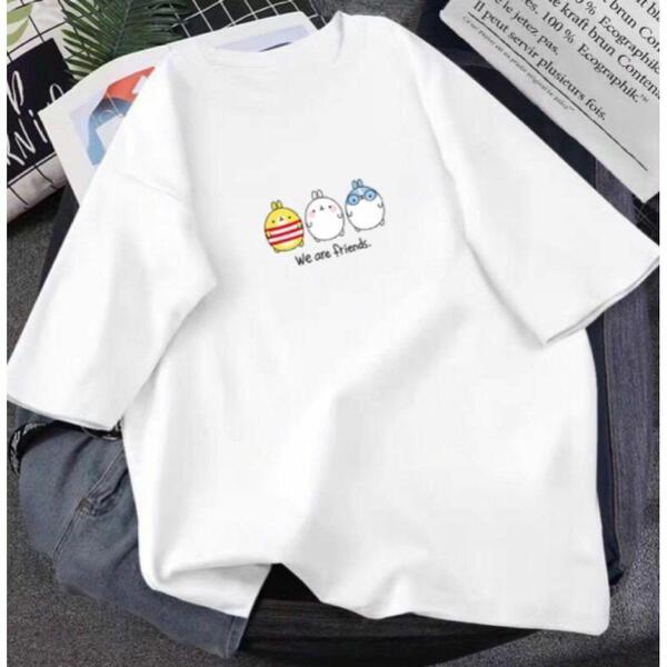Tシャツ 半袖 プリント レディース キャラクターデザイン