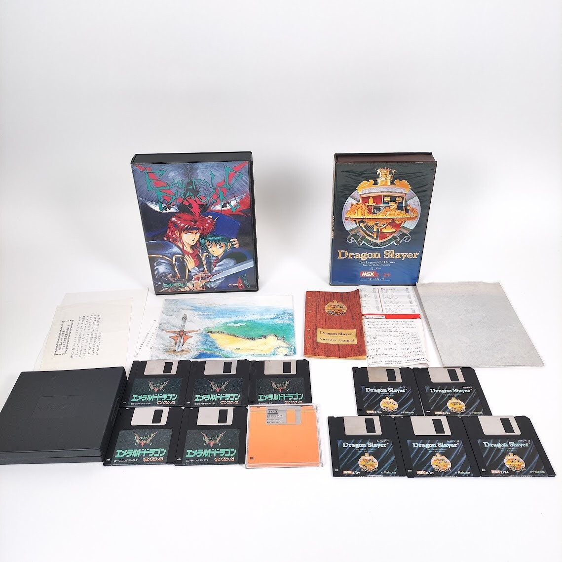 Tagoo : MSXソフトウエア検索 : ドラゴンスレイヤー英雄伝説