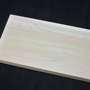 本格 桧ヒノキ まな板 カッティングボード◎長持ち 厚手 抜群の安定感!430x235x34mm【1点限り】カット可【送料無料】219