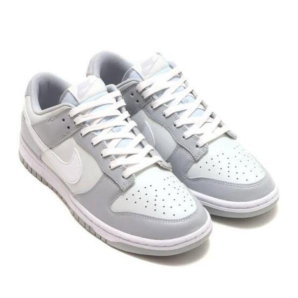 NIKE DUNK LOW RETRO Pure Platinum Wolf Grey 28cm ナイキ ダンク ピュアプラチナム ウルフグレー ツートーン グレー US10 DJ6188-001