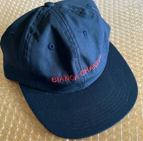 Bianca Chandon Logotype Hat Navy Red cap ビアンカ シャンドン キャップ 帽子 ネイビー レッド 紺 赤 ロゴ