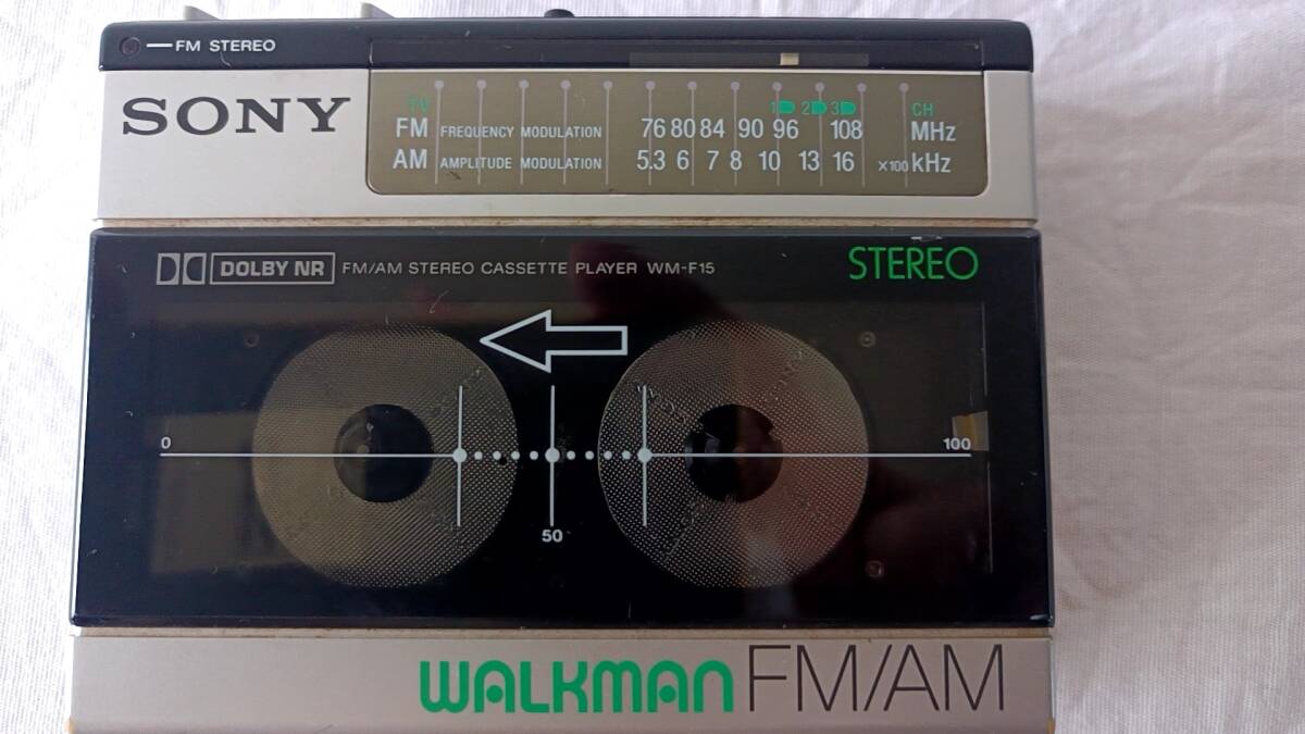 お値下げしました‼️希少品SONYWM-F15FM/AMステレオカセットプレーヤー SONY WM-F15 レッド ソニー ラジオ カセットプレーヤー