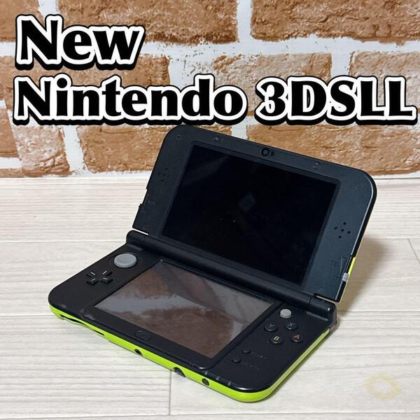 Newニンテンドー3DSLL ライムブラック 本体 任天堂