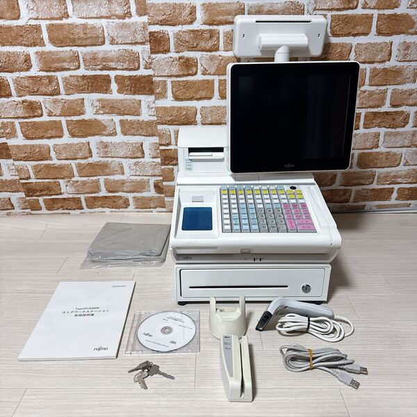 FUJITSU 富士通 レジスターセット TeamPOS 7000 HDD消去済