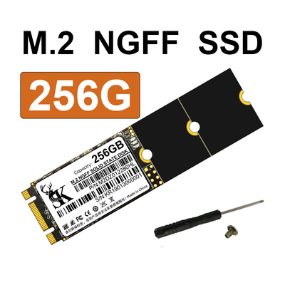 ssd m.2 2242~2280 ngff 256gb 新品