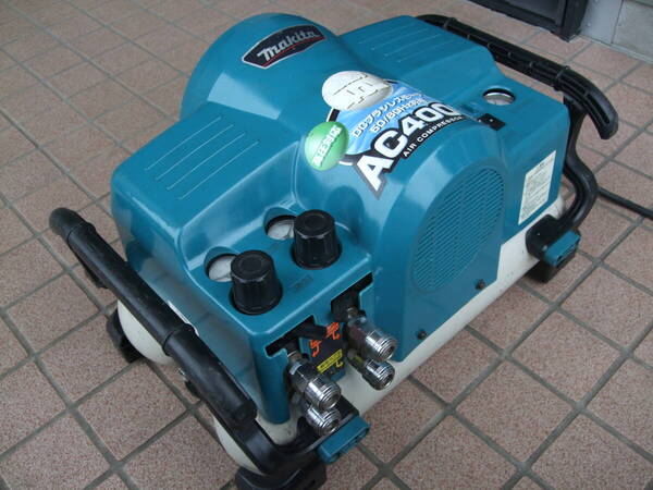 “満タン早い” マキタ makita エアーコンプレッサー AC4000 稼動品 S/N6906(№1111)