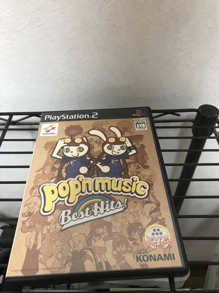 ps2 ポップンミュージック ベストヒッツ ソフト 説明書なし