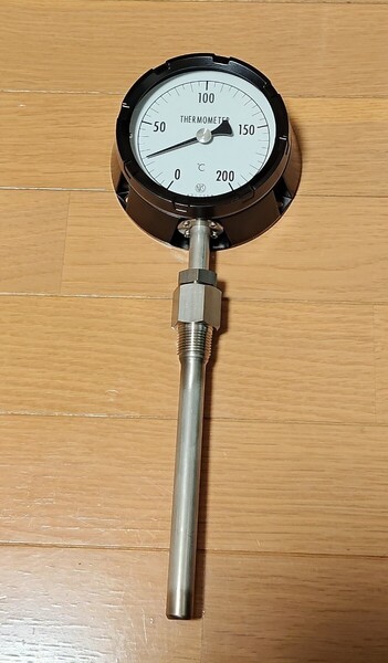 長野計器 圧力式指示温度計 I型 0~200℃