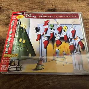 CD「メリー・アックスマス」クリスマス スティーヴ・ヴァイ布袋寅泰●