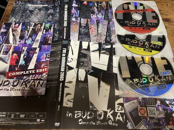 DVD「I’ve in BUDOKAN 2005-Open the Birth Gate-」武道館 3枚組★