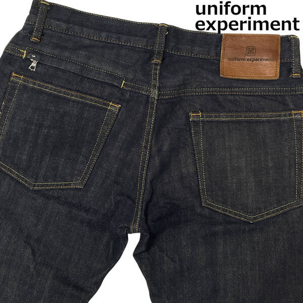 uniform experiment セルビッチ デニムパンツ size.1 (約76cm W30相当) ユニフォームエクスペリメント メンズ ジーンズ soph ソフ